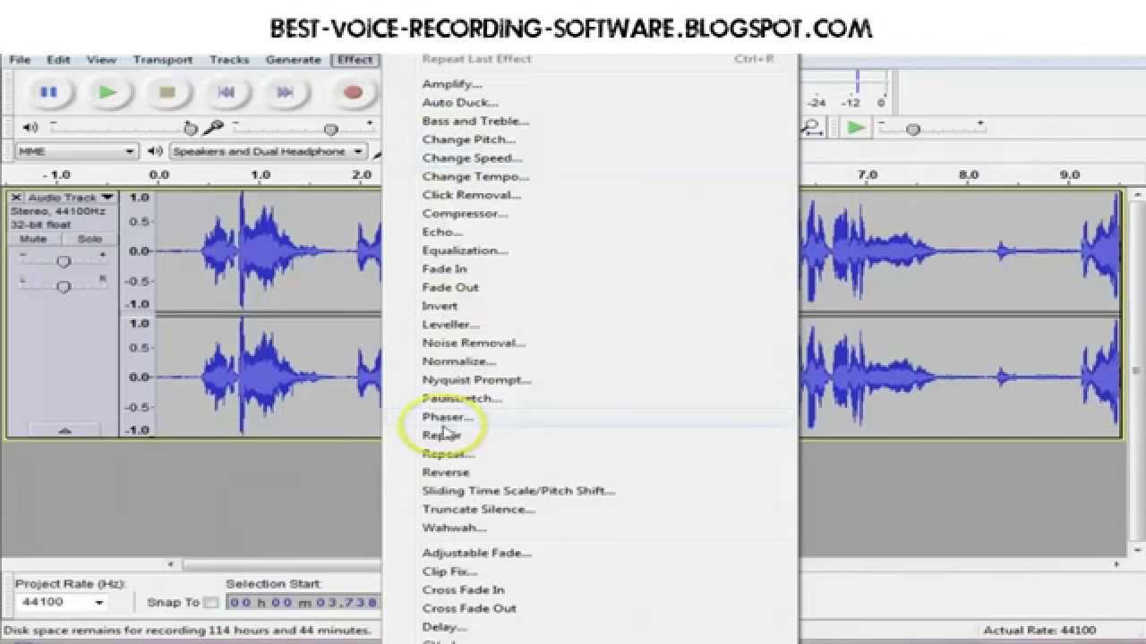 Free Audio Recording Software Windows